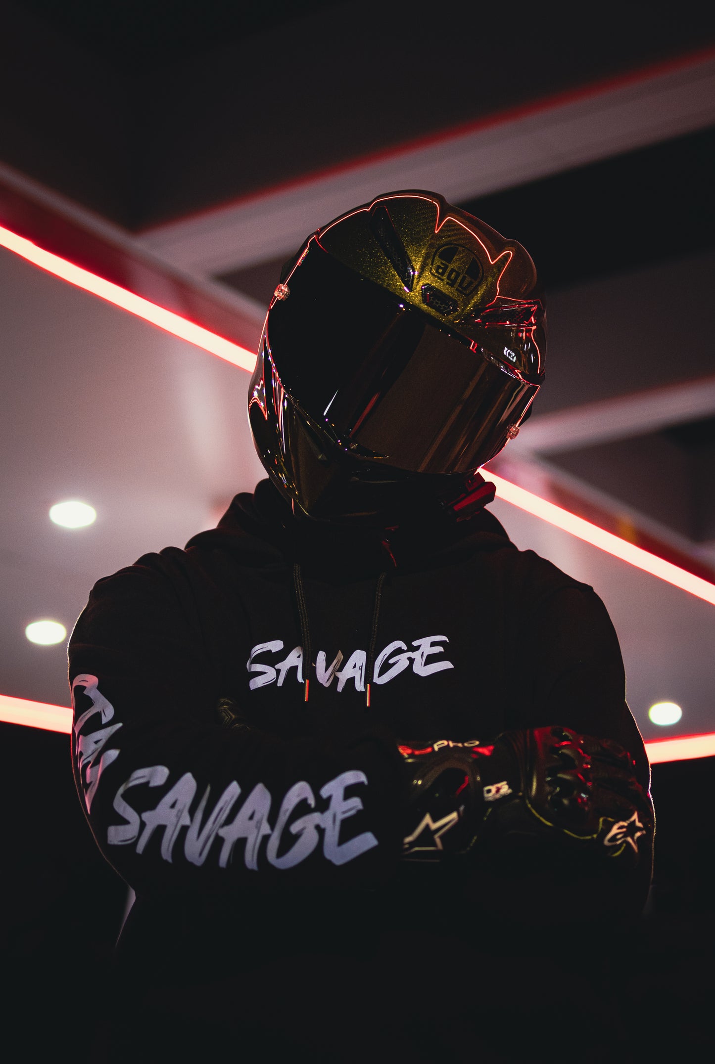 SAVAGE Reflective Hoodie